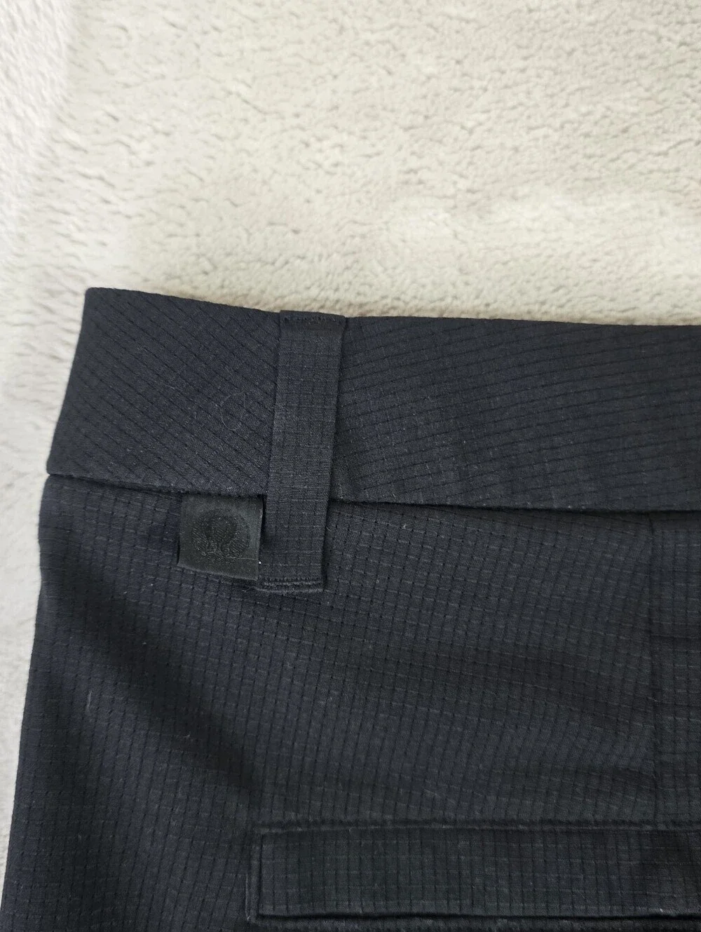 Lululemon Mens ABC Classic-Fit 5 Pocket Pants Black Stretch Sz 36x32